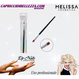 Pennello Uv Gel Nero Lingua di Gatto n 10 - Melissa
