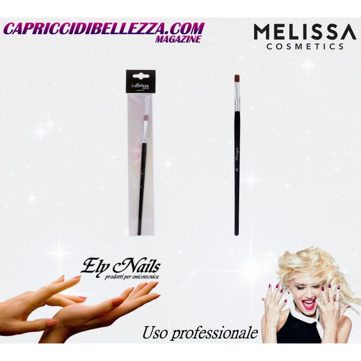 Pennello UV Gel Piatto n 8 - Melissa
