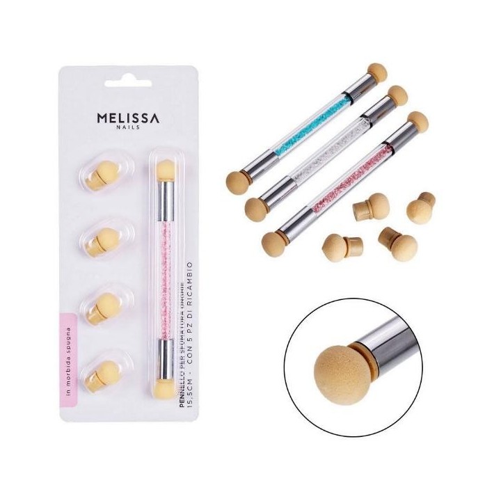 Pennello Unghie Sfumatura - Baby boomer - Melissa