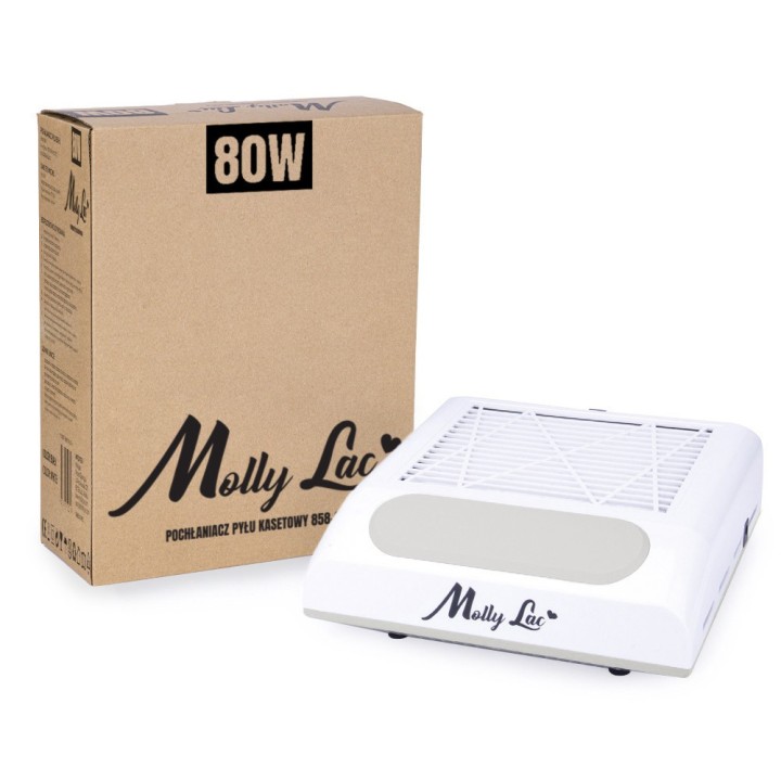 Aspiratore polveri da tavolo 80W MollyLac Bianco 858-8