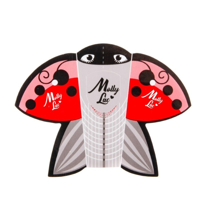 Cartine per unghie Coccinella MollyLac 500 pz