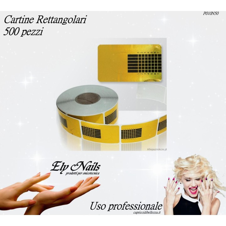 Cartine Sagome Rettangolari 500 pezzi Melissa